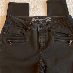 Seven 7 black legging/ jegging jean sz 12